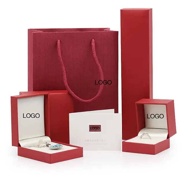 Jewelry chinese taobao paper case set favors custom wedding gift box