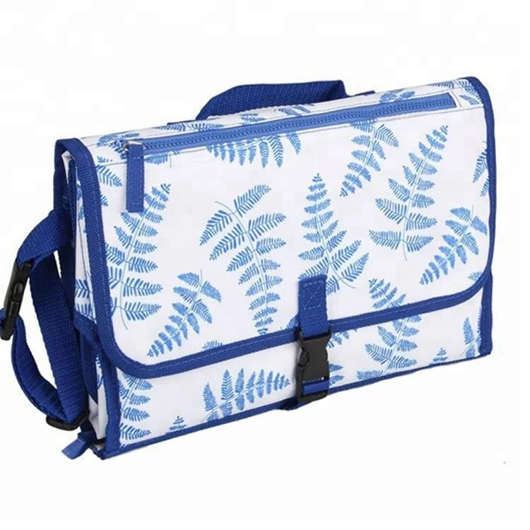 Travel Full Printing Hanging Baby Diaper Changing Pad Portable nappy change mat clutch