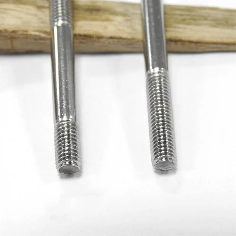 High Strength Steel Double End Threaded Head Stud Hex Bolt Type