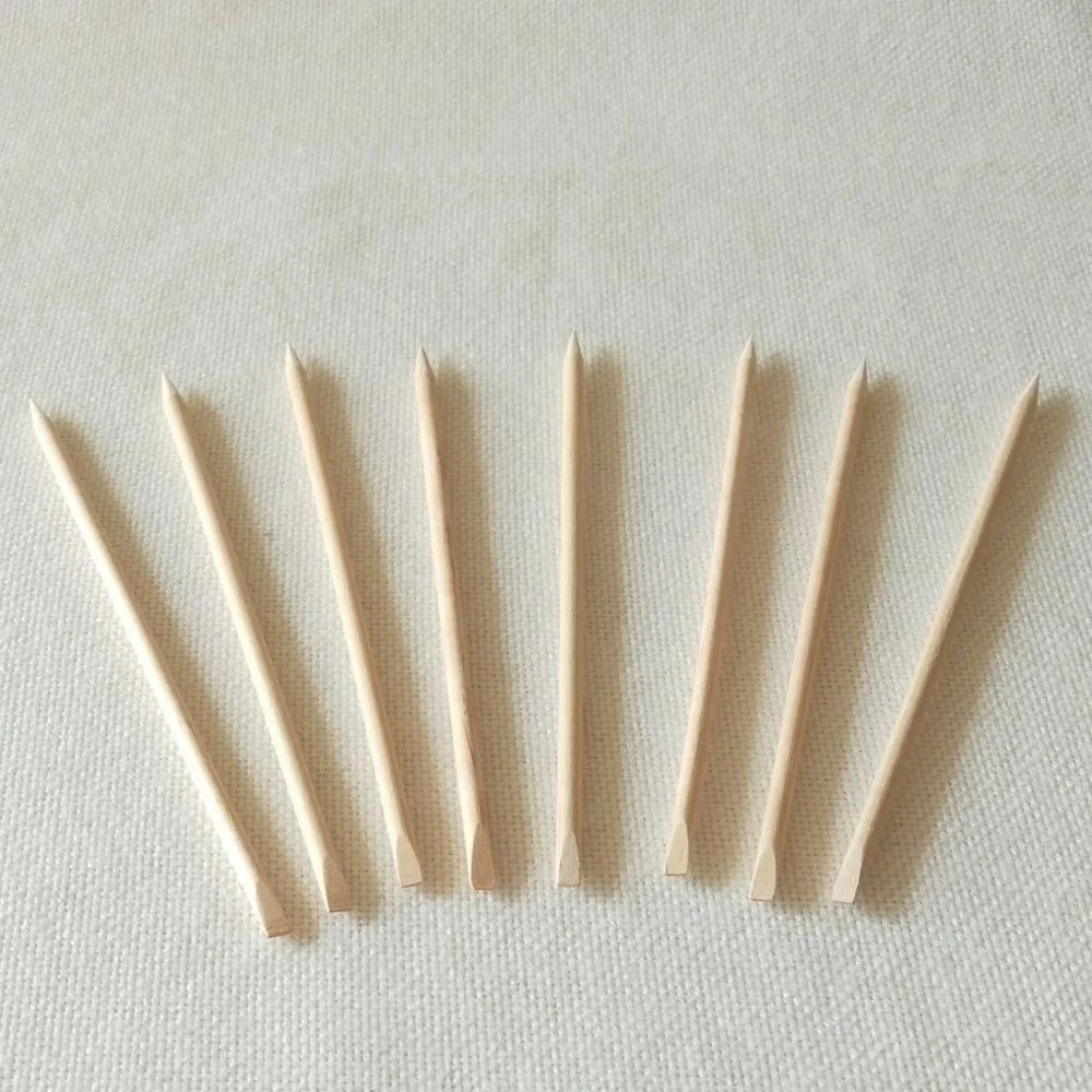  Палочка из оранжевого дерева/маникюрная палочка для дизайна ногтей красоты и очистки