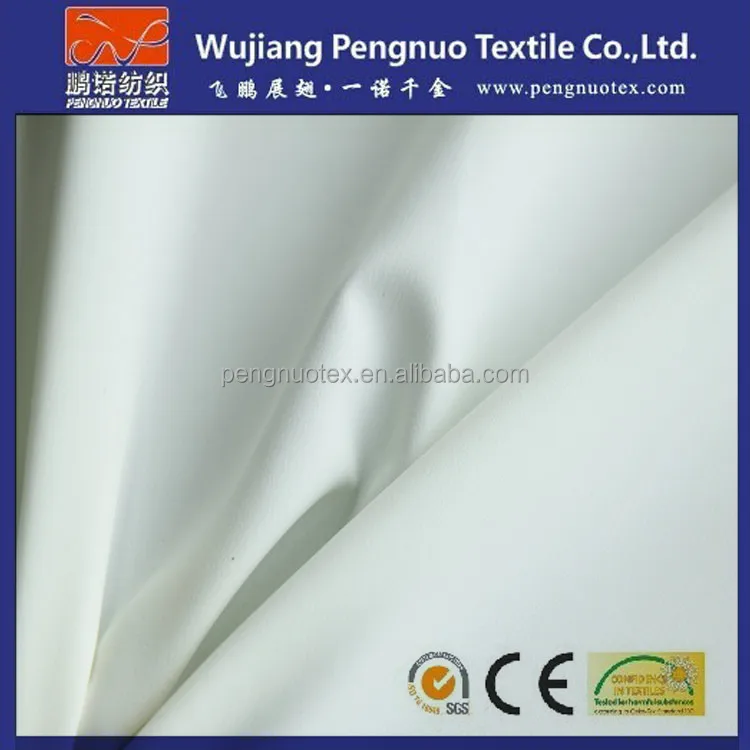 100 polyester pongee down proof lining fabric for interlining jewelry box shoe lining fabric for pillows and pockets