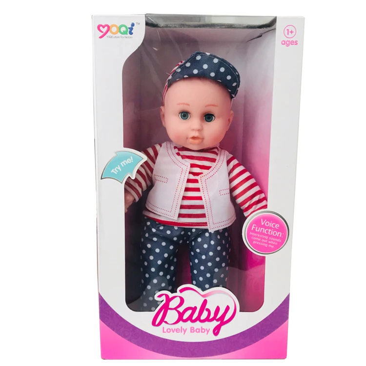Wholesale hot selling lovely boy baby doll toy