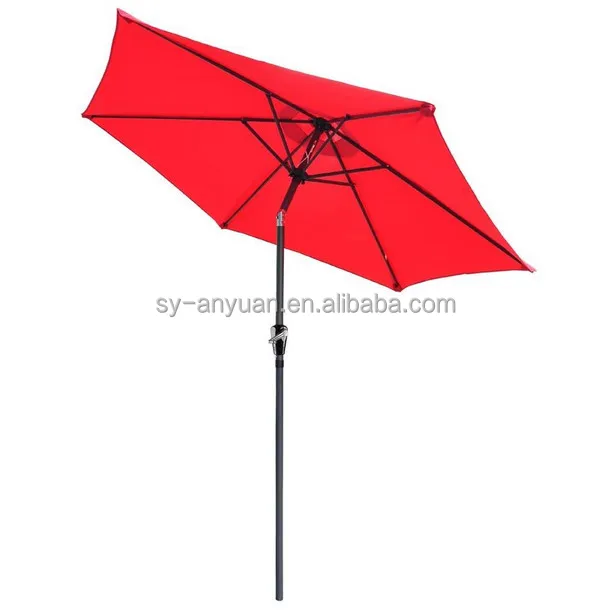 Beach Umbrella Adjustable Sunshade Polyester Kenya Umbrella Made in China