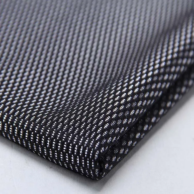 160gsm soft double color nylon mesh fabric for glasses case