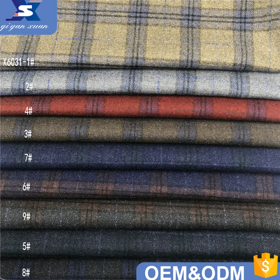 Полиэстер, искусственный материал, ткань с принтом окон, текстурированный мужской костюм, Блейзер, пальто, тяжелая ткань, поставщик текстиля Гуанчжоу