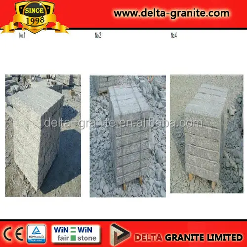 Kerbs for roadway and bus station