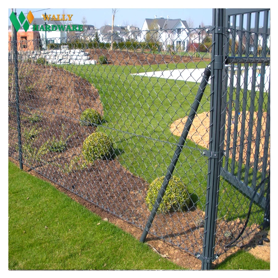 Hot dipped galvanized 3ft garden chain link fencing/ 4x10 chain link fence gate panel