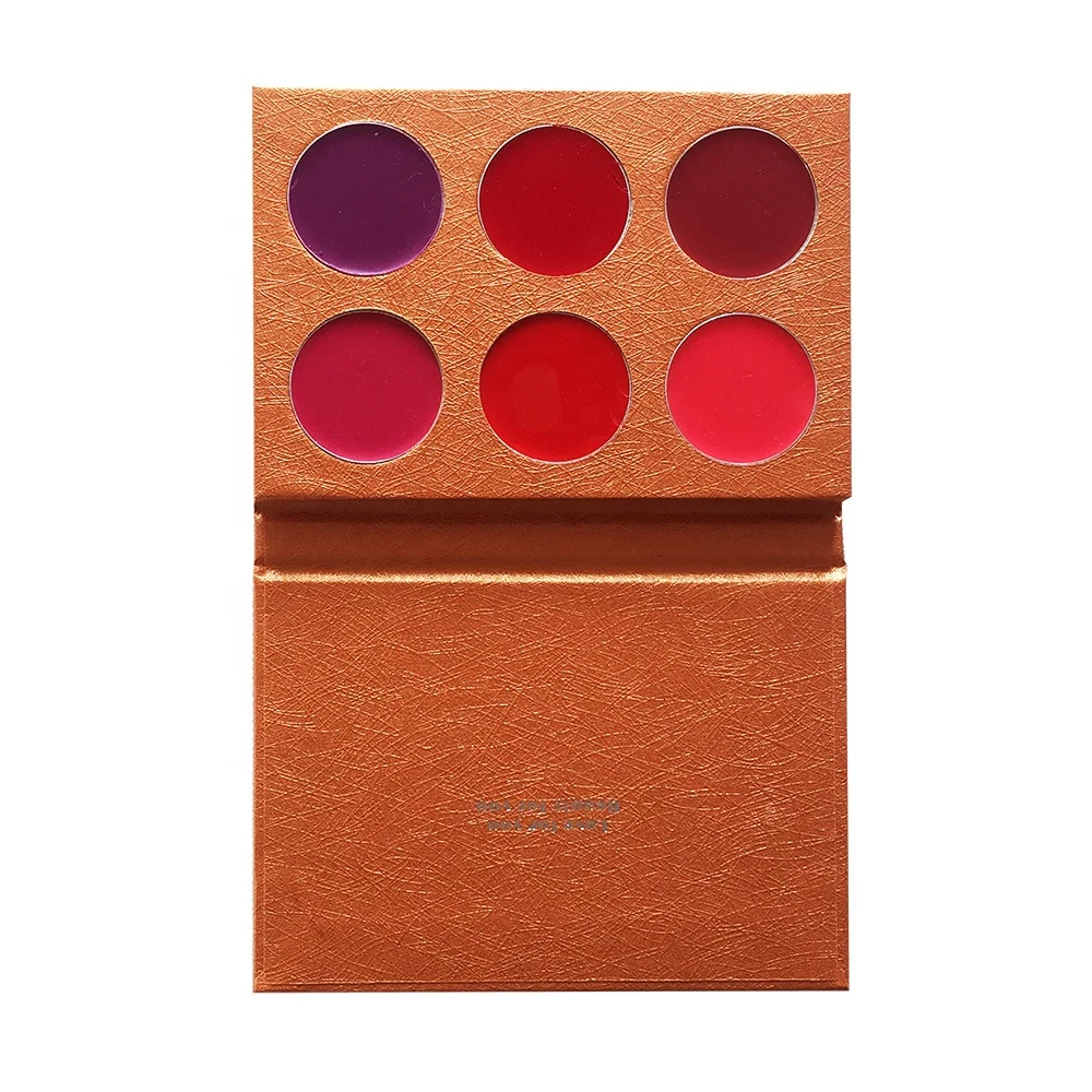 
make you own rich pigment 6 colors blush palette 