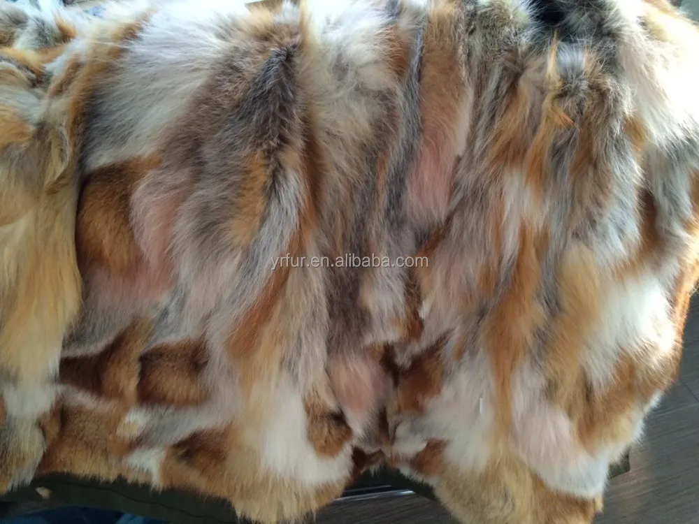 YR795 Fox Fur Lined with Raccoon fur Hood trimming Parka