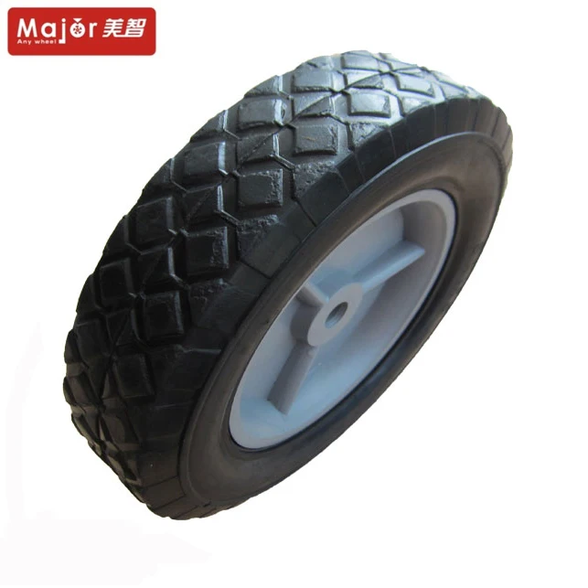 8x1.75 Rubber Material 8 inch Solid Wheel bicycle trailer wheels baby doll stroller wheels