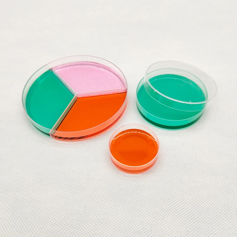 Disposable sterile 90*15mm plastic laboratory petri dish with low price and good  quality