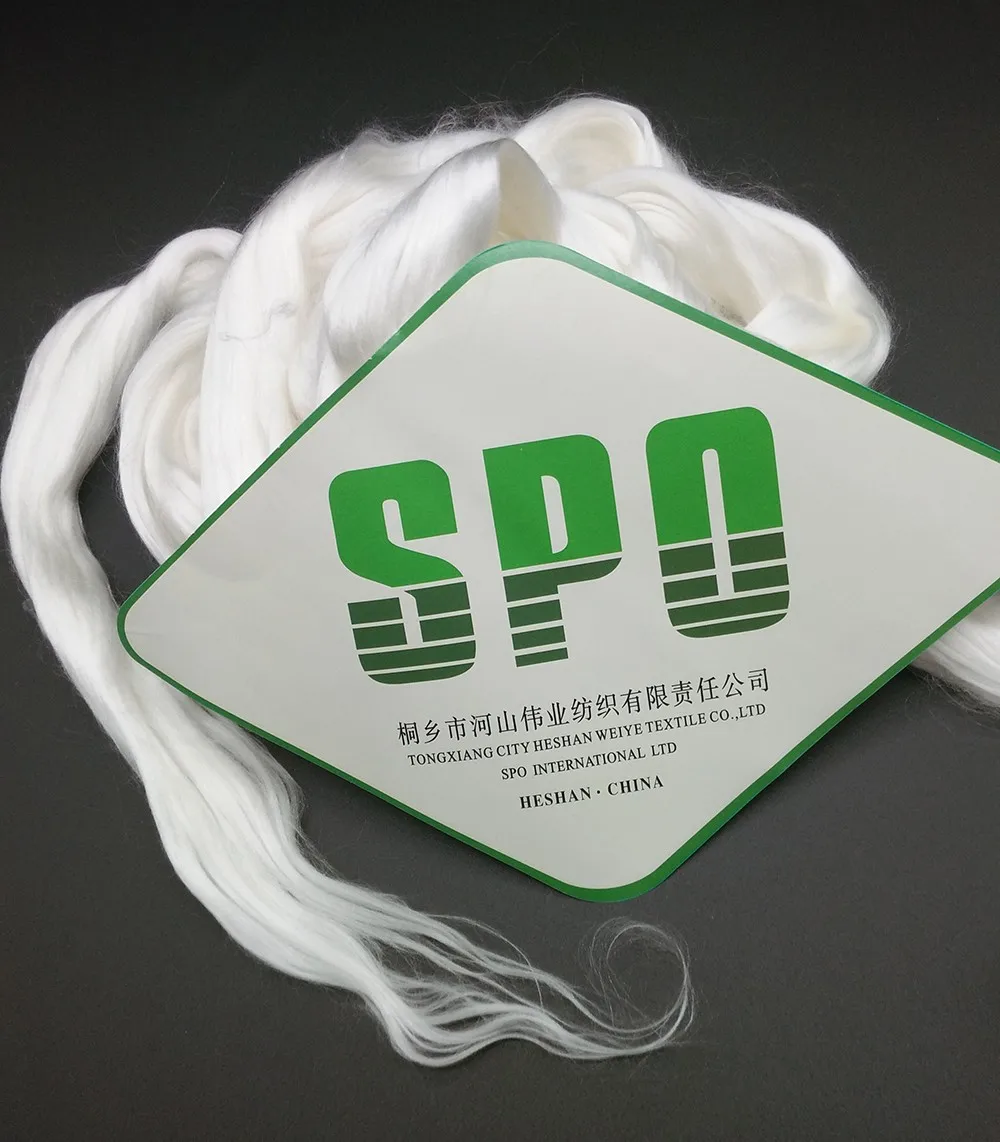 SPO 100% pure kibisu silkworm cocoon silk sliver and top, silk blanket 100% natural