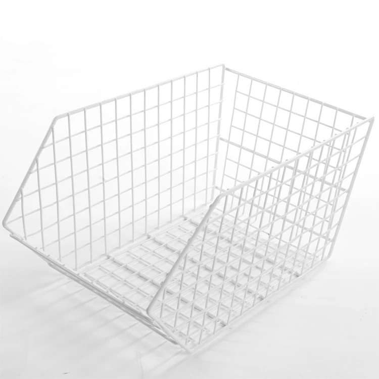 storage basket for supermarket and store use /wire mesh basket/ shop equipment