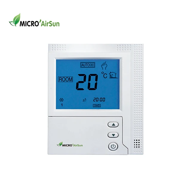 
Temperature Fan Coil Programmable HVAC WIFI Thermostat 