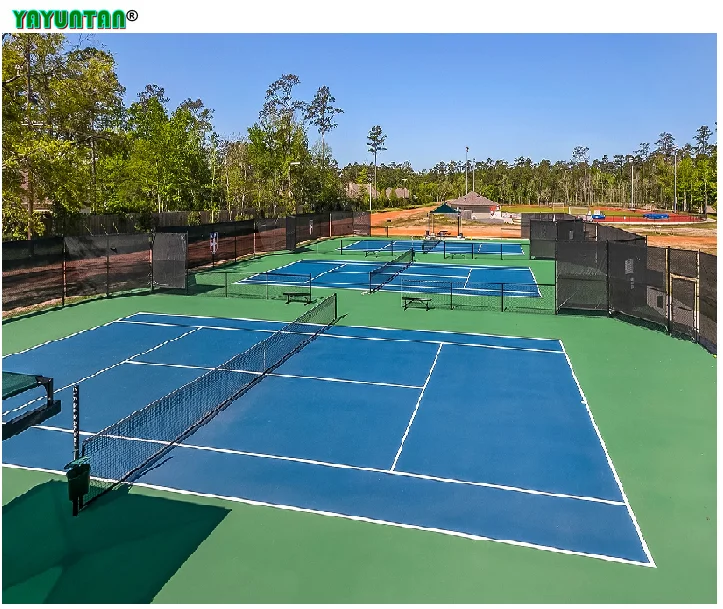 Blue table tennis flooring paint/tennis court cover