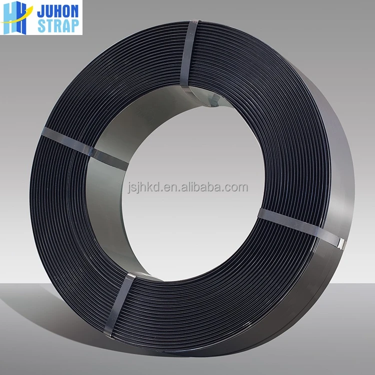Painted hoop iron/baling strap for packaging from steel strip supplier in china