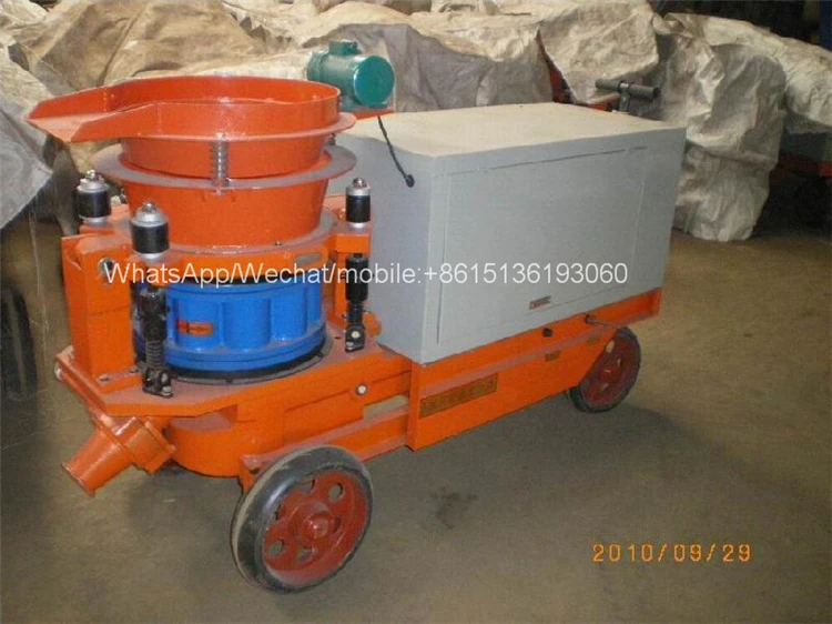 High Quality Small Electric Dry wet shotcrete spraying machine