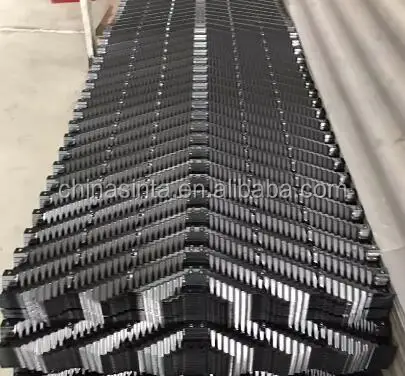 CF1900MA PVC sheets Cross Fluted Film Fill Media