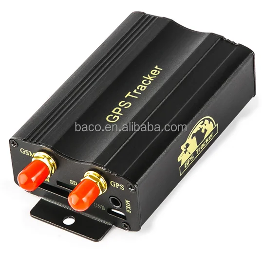 gps tracker tk103 with fuel sensor gps tracker portable vehicle tracking system TK103B