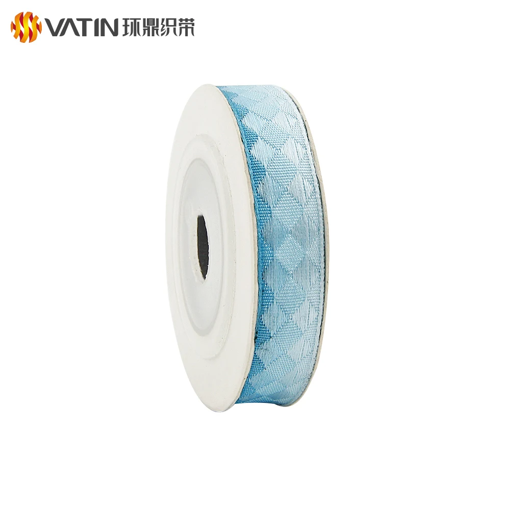 
Wholesale Custom 3 / 8 Inch Personalized Diamond Rhombus Ribbon By More Than 10 Years Experience Factory and Professional Team 
