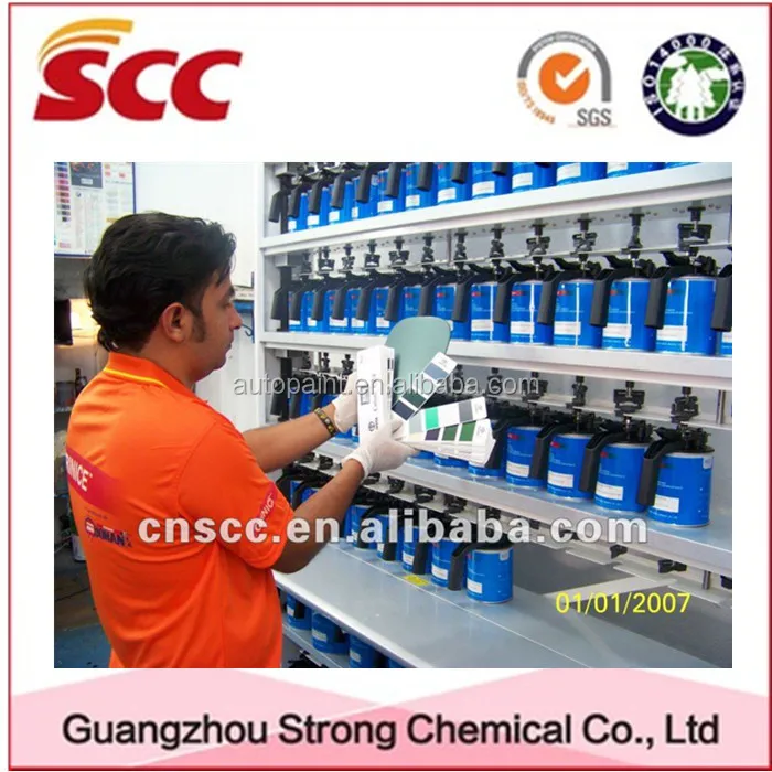 Auto refinish usage and easy-standing nano ceramic car coating