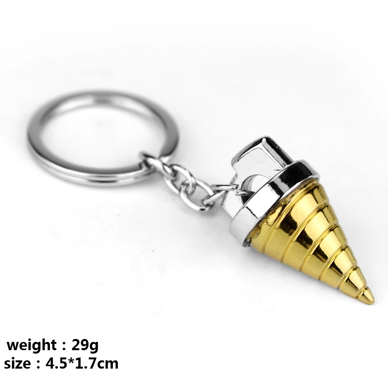 Fashion Anime Tengen Toppa Gurren Lagann Simon Core Drill Metal Pendant Keychains