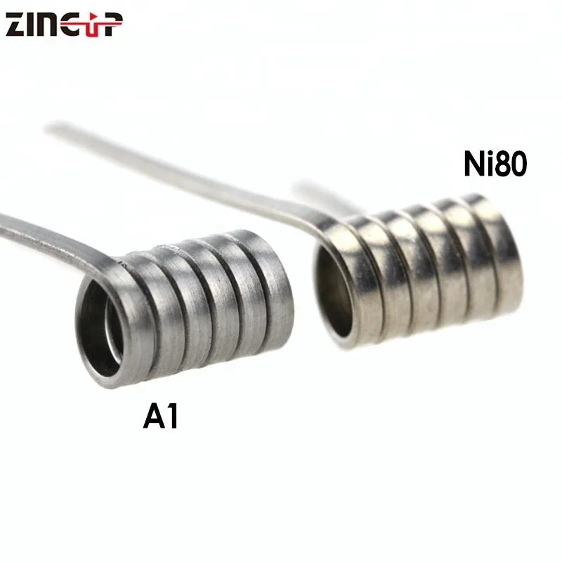 
 Лидер продаж, нагревательный провод Nichrome/A1/Ni80, плоские готовые катушки для вейпа  