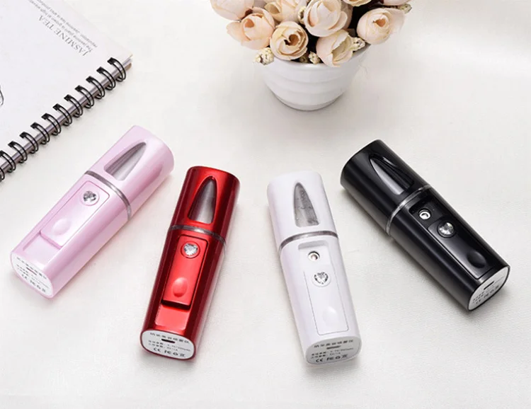 Портативный Перезаряжаемый Электрический отпариватель для лица мини-увлажнитель устройство ухода за кожей нано-распылитель тумана