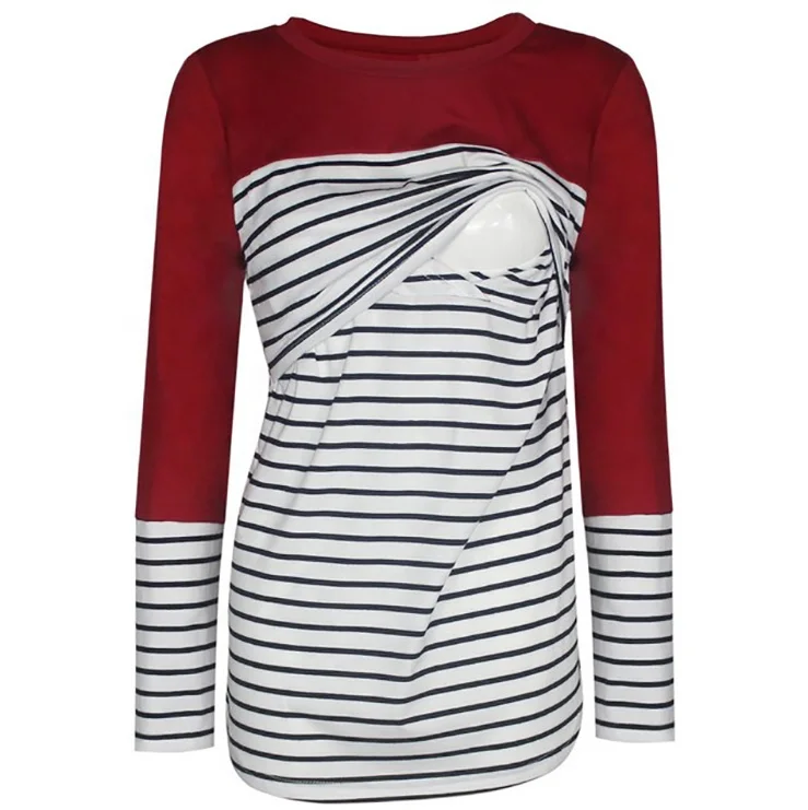 
Pregnancy Clothes Maternity Nursing Tops Breastfeeding Clothes Clothing Maternity Nursing Shirt Feeding Nursing Wear 