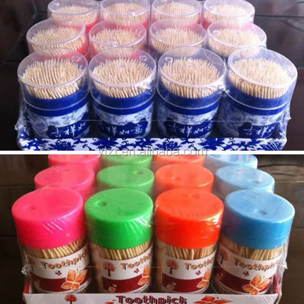 Bamboo  toothpick price	used toothpick machine	toothpick wooden factory direct