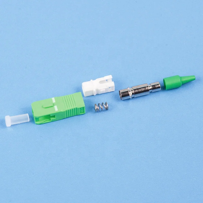 ftth accessory fiber connector parts duplex sc connector