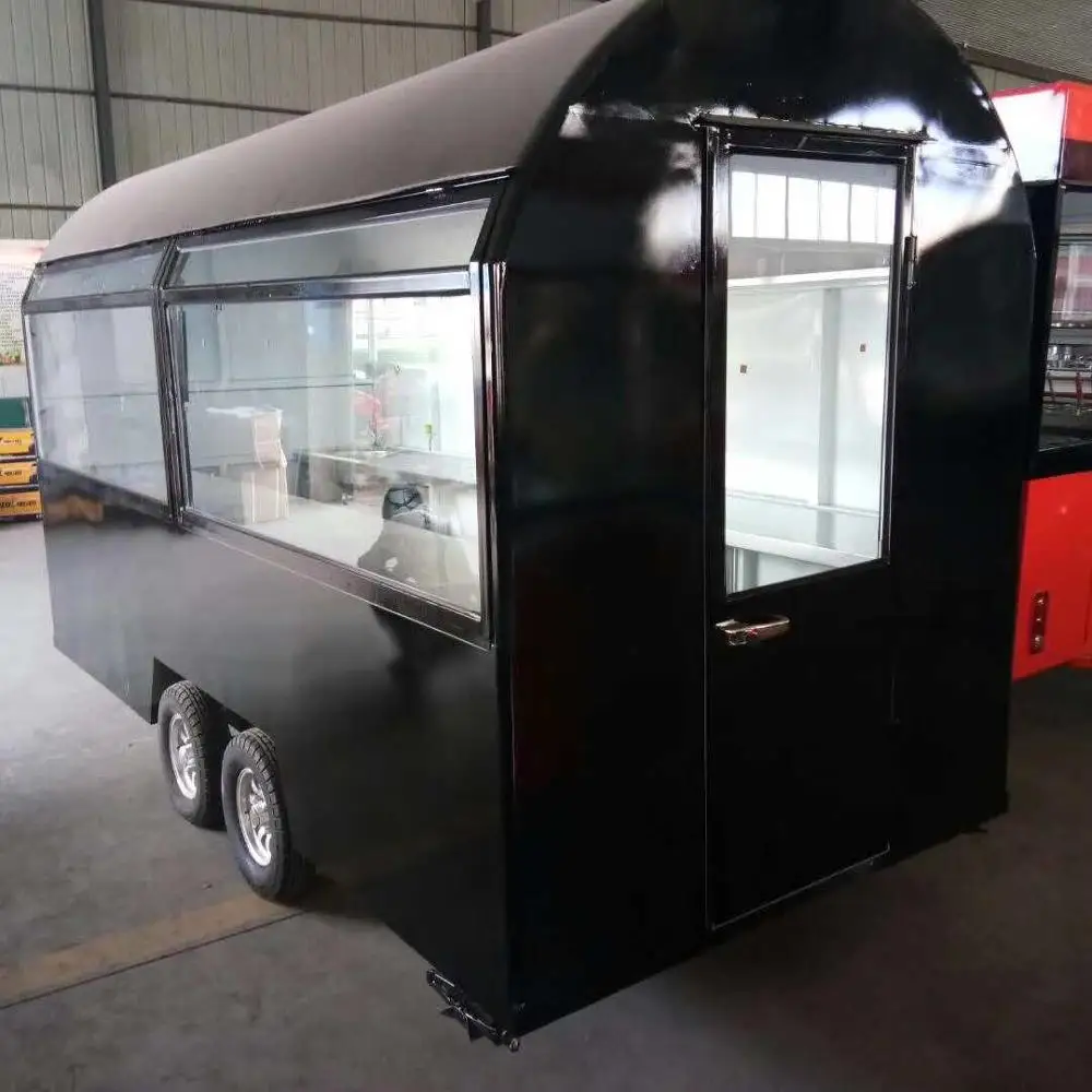 Hot sale double decke electric mini horse trailer food bus truck for sale with exhaust in germany europe ghana