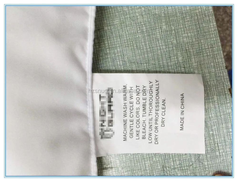 High Quality Home & Hotel Luxury Microfiber Alternative Down Quilt Down Duvet Comforter