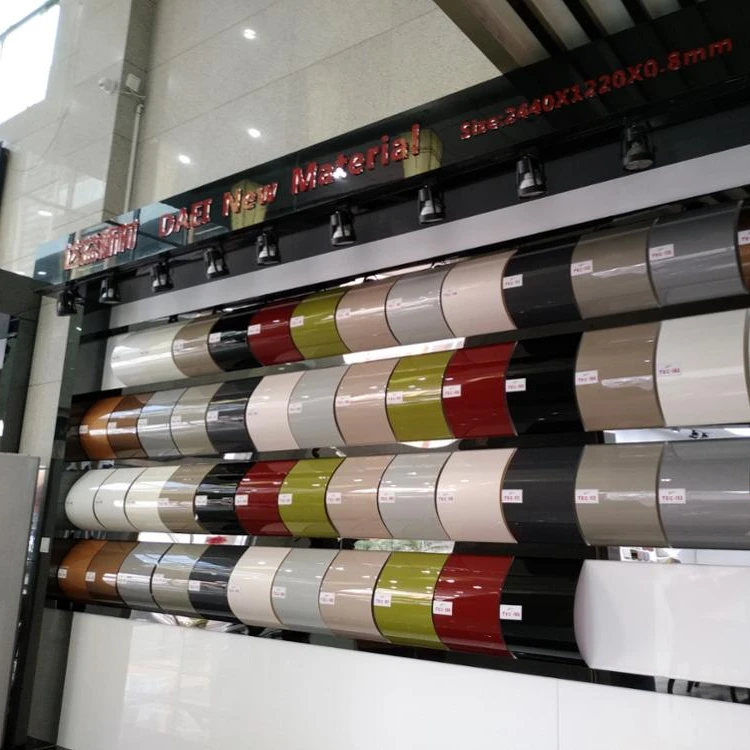 Color glossy PETG sheet for cabinet