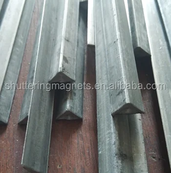 prefabricated construction magnetic steel triangular chamfer 10x10mm
