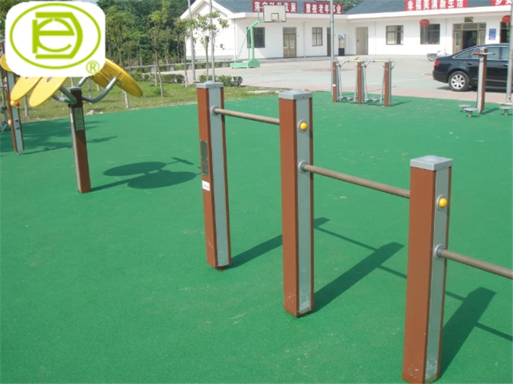 
Kindergarten red green epdm rubber granules safety rubber flooring for fitness 