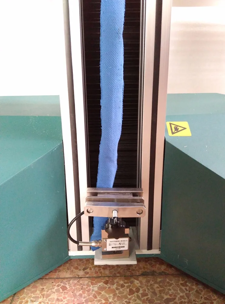Sock Stretch Testing Machine used for the determination of the value of performance testing on extending straight pantyhose