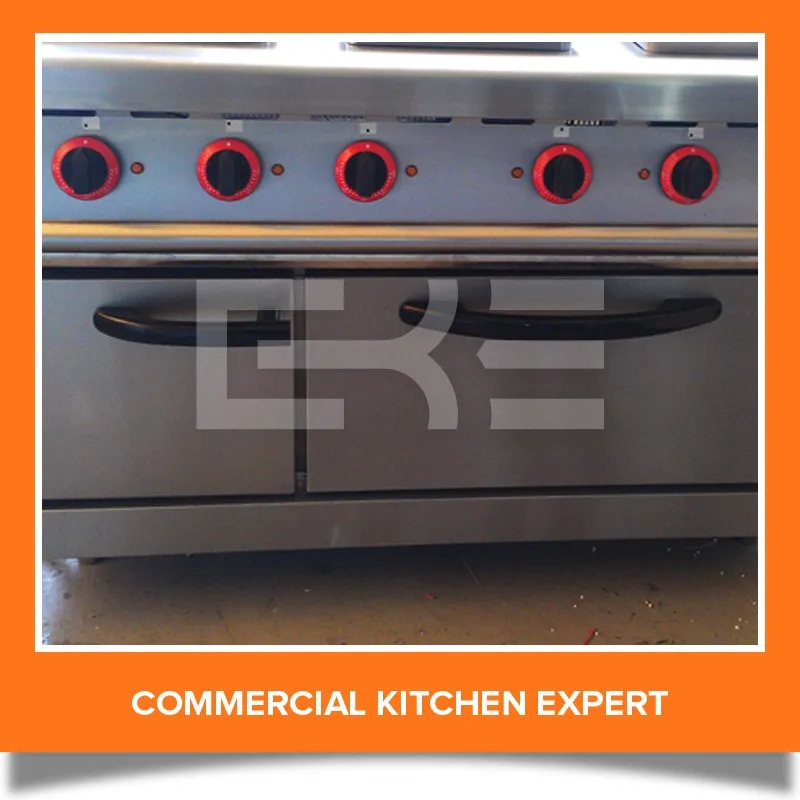 2016 Competitive Prices 6 Burner Electric Cooker Oven Hot Plate Stove Oven