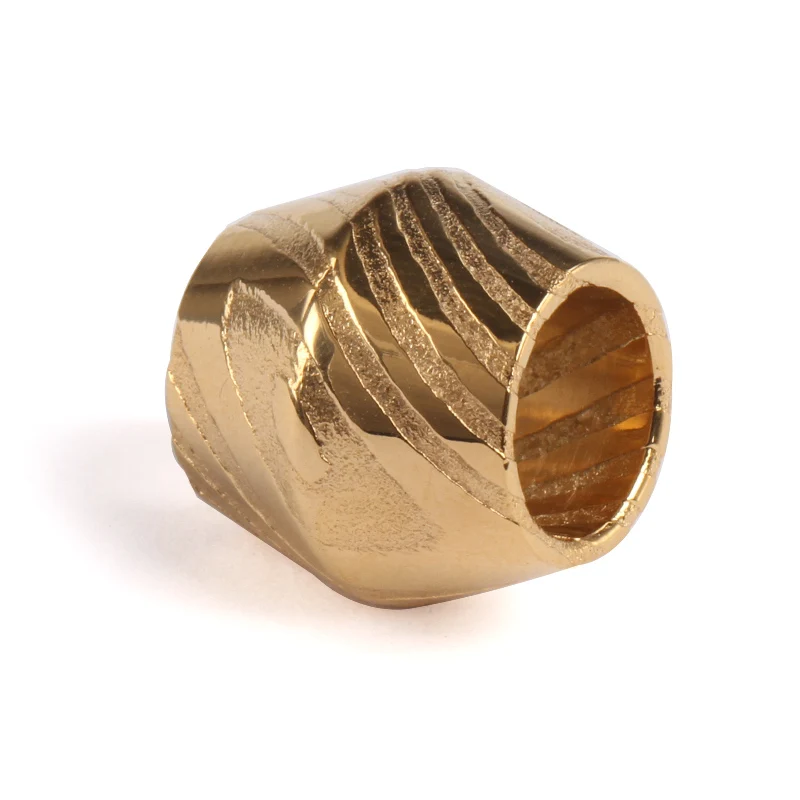 Jewelry Men Damascus Beads For bracelet or necklace Decoration Loose Bead