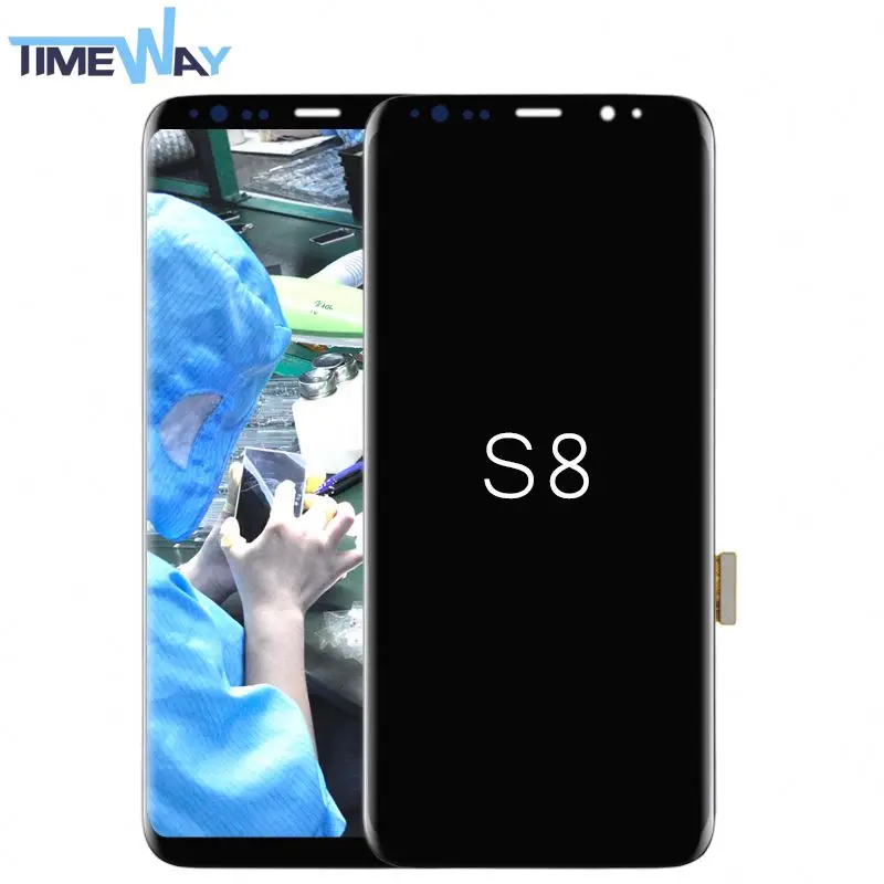  Заводское оригинальное качество для samsung s8 lcd сенсорный экран Samsungs8