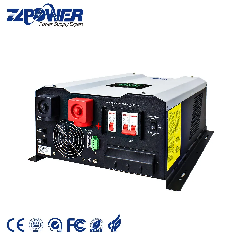 
5kva 10kw Mppt Makeskyblue Inverter Pump Air Condition Solar Hybrid Do to Ac Power Ups Inverter Charger Pure Sine Wave Inverter 