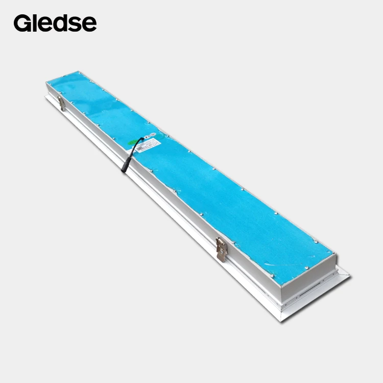 fashion design 150X1200mm led panel light Square LED Recessed led panel light for shops