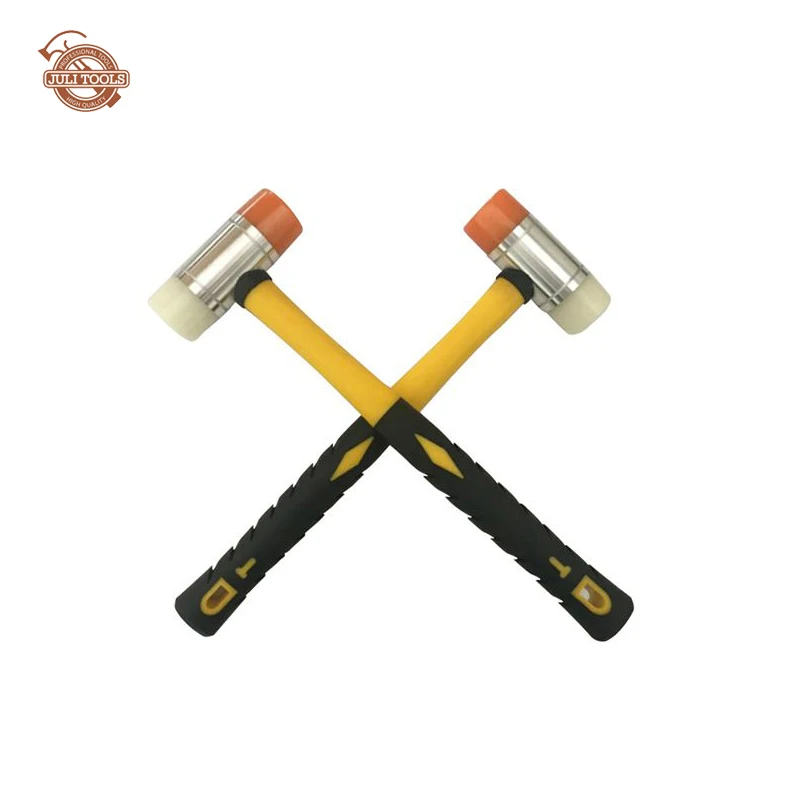 Soft Face Hammer With Plastic-Coating Handle