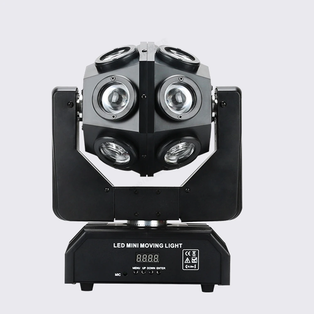 2019 whole sale 12pcs 10w 4 in 1 moving head beam light&laser light laser magic ball moving head laser for disco&bar&ktv