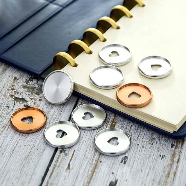 Hottest sale customized heart shape aluminium  discs