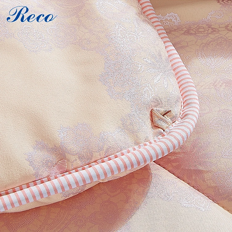 Feather velvet quilt thickened and silk and velvet quilt