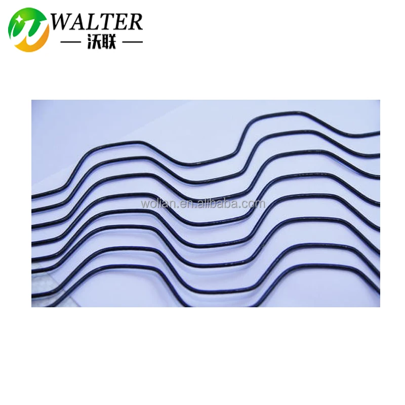 Spring Wire PVC Coated, 10 Pack, Greenhouse Film Spring Lock for Attachment of Plastic Poly Film and Shade Cloth