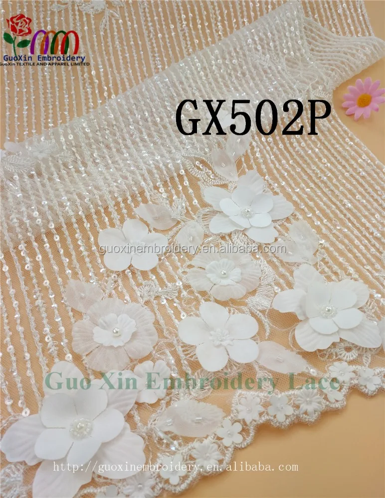 3d bridal lace fabric with beads and flowers /3d flower lace embroidered fabric/3d beaded embroidery bridal laces for dresses