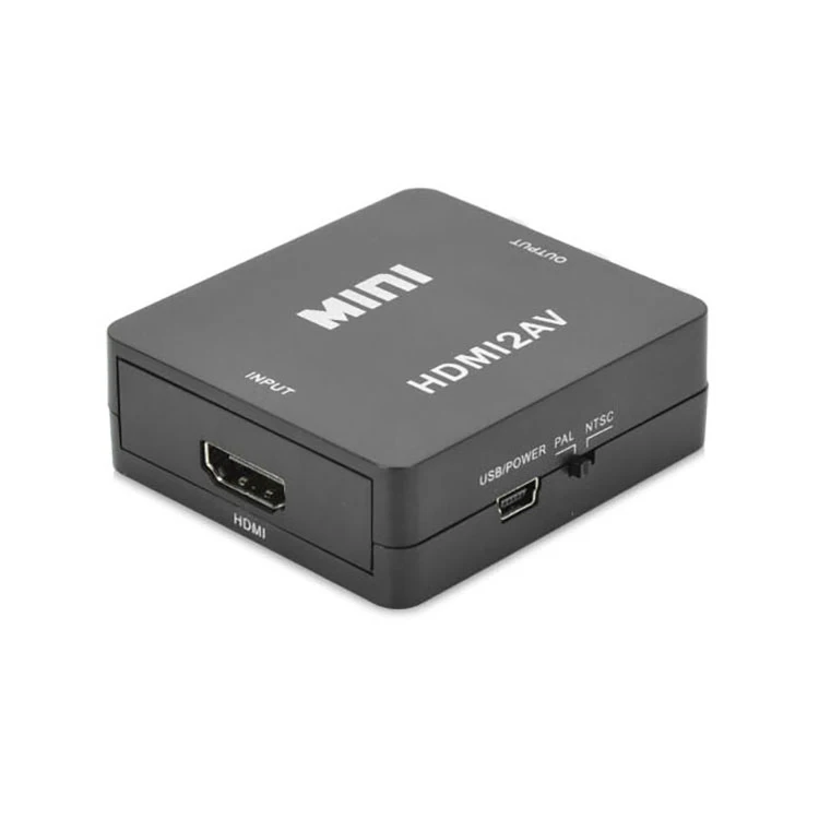
Hot selling mini RCA CVBS AV to H DMI 720P 1080P Video AV TO H dmi Converter 