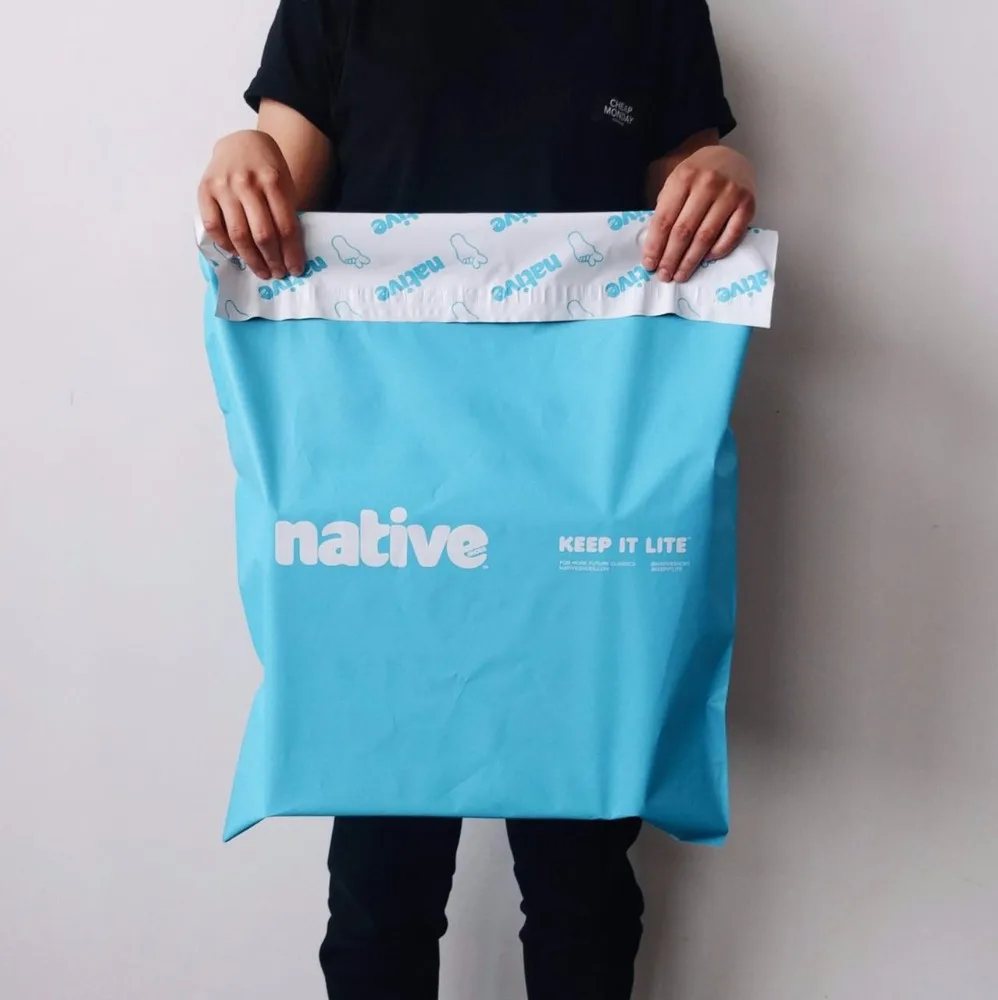 
Custom printed wholesale tamper proof poly mailing envelope plastic security courier bag 